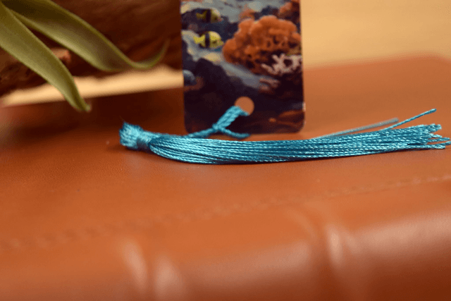 Tranquil Ocean – Sea Turtle & Coral Reef Bookmark
