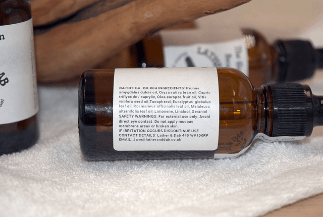 Beard Oil: The Guardian with Eucalyptus, Rosemary & Tea Tree – Refreshing & Revitalizing Aroma